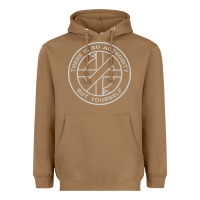 Toasted Coconut Crass   There Is No  Authority But Yourself Classic Heavyweight Hoodie - PixelFlow
