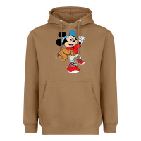 Toasted Coconut micky-playing-baseball-cartoon-illustration-- Heavyweight Hoodie - PixelFlow