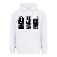 White Cher, Cher Heart of Stone, Cher Cher Cher Cher Cher, Cher Cher Cher Ch Heavyweight Hoodie - PixelFlow