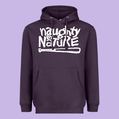 Naughty By Nature Heavyweight Hoodie Designed By Pixelflow