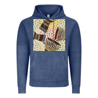 Vintage Denim african drum seamless pattern Vintage Hoodie - BundleAndBundleShop