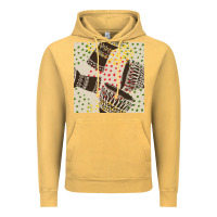 Vintage Mustard african drum seamless pattern Vintage Hoodie - BundleAndBundleShop