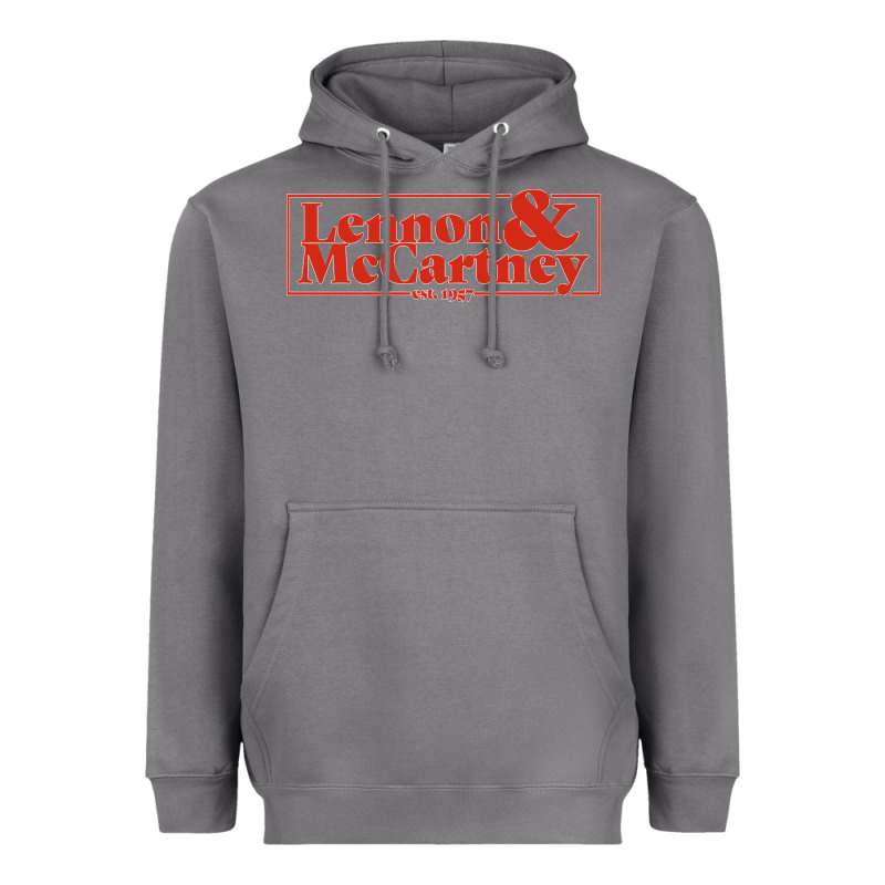 Lennon & Mccartney Classic Heavyweight Hoodie by PixelFlow | Teevron