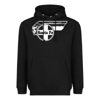 Black big chief clean santa fe railroad Heavyweight Hoodie - PixelFlow