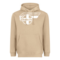 Mushroom big chief clean santa fe railroad Heavyweight Hoodie - PixelFlow