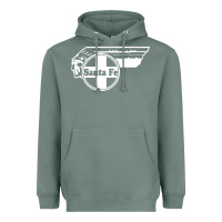 Sage big chief clean santa fe railroad Heavyweight Hoodie - PixelFlow