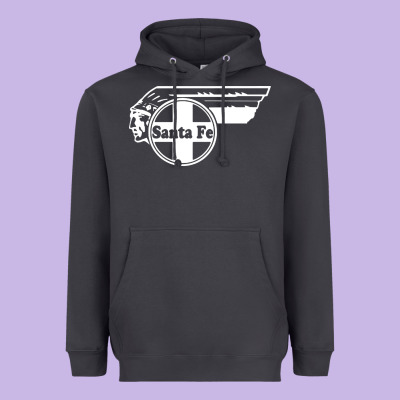 Big Chief Clean Santa Fe Railroad Heavyweight Hoodie Designed By Pixelflow