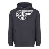 Smoke big chief clean santa fe railroad Heavyweight Hoodie - PixelFlow
