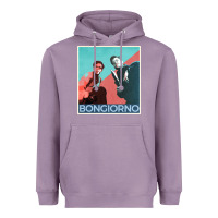 Lavender Inglorious Basterds - Bongiorno poster GIFT Heavyweight Hoodie - PixelFlow
