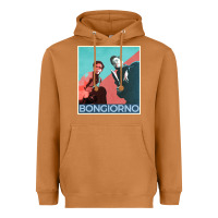 Meerkat Inglorious Basterds - Bongiorno poster GIFT Heavyweight Hoodie - PixelFlow