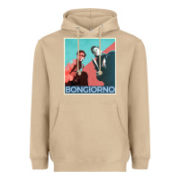 Mushroom Inglorious Basterds - Bongiorno poster GIFT Heavyweight Hoodie - PixelFlow
