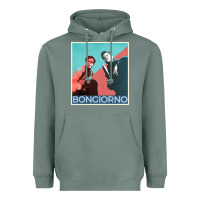 Sage Inglorious Basterds - Bongiorno poster GIFT Heavyweight Hoodie - PixelFlow