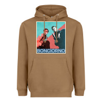 Toasted Coconut Inglorious Basterds - Bongiorno poster GIFT Heavyweight Hoodie - PixelFlow
