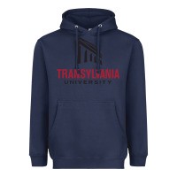 Navy transylvania university Heavyweight Hoodie - PixelFlow