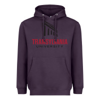 Plum transylvania university Heavyweight Hoodie - PixelFlow