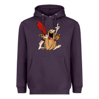 Plum captain caveman captain caveman unga bunga premium t shirt Heavyweight Hoodie - PixelFlow