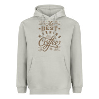Moon Dust The Best Morning Coffee Heavyweight Hoodie - PixelFlow