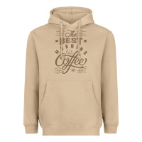 Mushroom The Best Morning Coffee Heavyweight Hoodie - PixelFlow