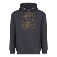 Smoke The Best Morning Coffee Heavyweight Hoodie - PixelFlow