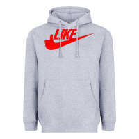 Heather Grey like Heavyweight Hoodie - PixelFlow