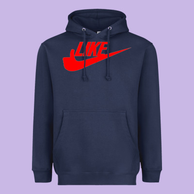 Like Heavyweight Hoodie Designed By Pixelflow
