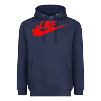 Navy like Heavyweight Hoodie - PixelFlow