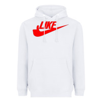 White like Heavyweight Hoodie - PixelFlow