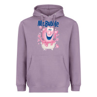 Lavender Mr bubble makes bath time fun Heavyweight Hoodie - PixelFlow