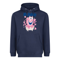 Navy Mr bubble makes bath time fun Heavyweight Hoodie - PixelFlow