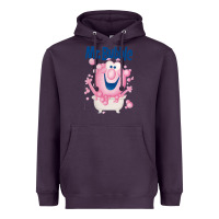 Plum Mr bubble makes bath time fun Heavyweight Hoodie - PixelFlow