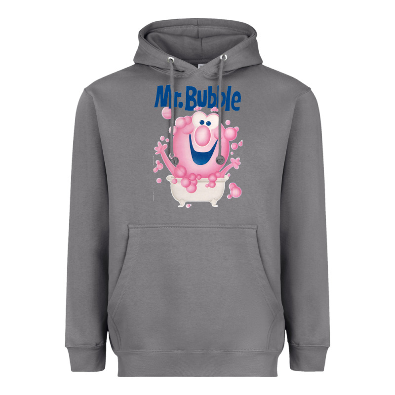 Mr Bubble Makes Bath Time Fun Heavyweight Hoodie by PixelFlow | Teevron
