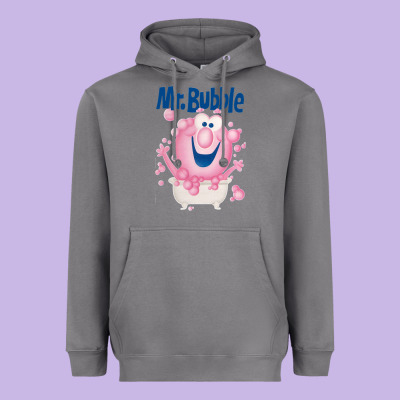 Mr Bubble Makes Bath Time Fun Heavyweight Hoodie Designed By Pixelflow