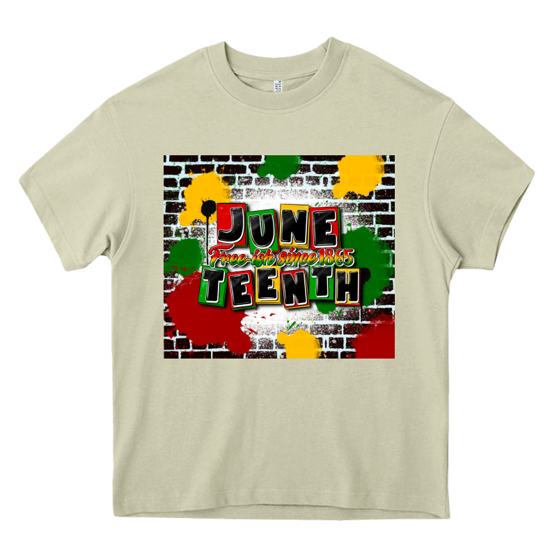 Juneteenth Free Ish Since 1865 Heavy Core Tee by CowGirlArtShop | Teevron