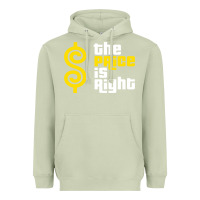Matcha price is right Heavyweight Hoodie - PixelFlow