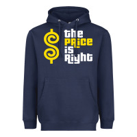 Navy price is right Heavyweight Hoodie - PixelFlow