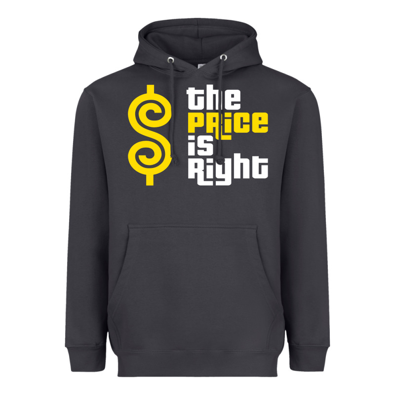 Price Is Right Heavyweight Hoodie by PixelFlow | Teevron