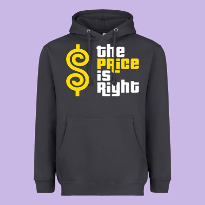 Price Is Right Heavyweight Hoodie Designed By Pixelflow