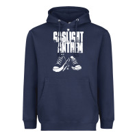 Navy fallon gaslight anthem musisi Heavyweight Hoodie - PixelFlow