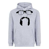 Heather Grey randy dobnak art Heavyweight Hoodie - PixelFlow