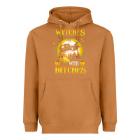 Meerkat witches with hitches funny halloween costume gift Heavyweight Hoodie - PixelFlow
