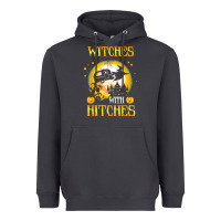 Smoke witches with hitches funny halloween costume gift Heavyweight Hoodie - PixelFlow