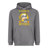 Storm witches with hitches funny halloween costume gift Heavyweight Hoodie - PixelFlow