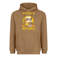 Toasted Coconut witches with hitches funny halloween costume gift Heavyweight Hoodie - PixelFlow