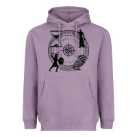 Lavender the four stoic virtues Heavyweight Hoodie - PixelFlow