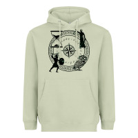 Matcha the four stoic virtues Heavyweight Hoodie - PixelFlow