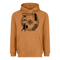 Meerkat the four stoic virtues Heavyweight Hoodie - PixelFlow