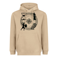Mushroom the four stoic virtues Heavyweight Hoodie - PixelFlow