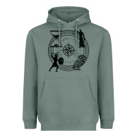 Sage the four stoic virtues Heavyweight Hoodie - PixelFlow