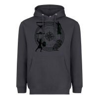 Smoke the four stoic virtues Heavyweight Hoodie - PixelFlow