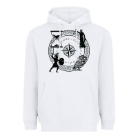 White the four stoic virtues Heavyweight Hoodie - PixelFlow